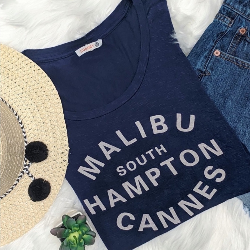ANTHROPOLOGIE / SUNDRY GRAPHICS TOP